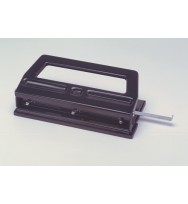 Punch rexel 3 hole h/duty black 25sht