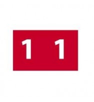 Label avery side tab colour code 1 25x38mm 180/pk