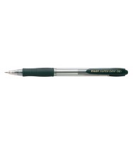Pen pilot bp super grip bpgp-10r retract med black
