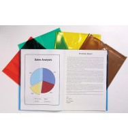 Book jackets c/land a4 clear-pack of 25