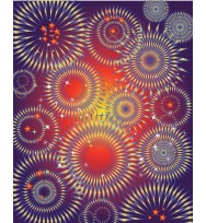 Book covering contact sparklers asst designs- box of 20