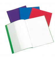 Book jackets c/land 9x7 solid colours 4 asst pk5