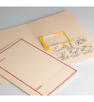 Tubeclip file avery f/c asst cols pk5