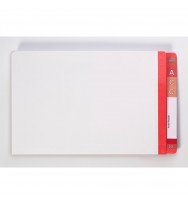 File lateral avery fsc with red mylar end tab white bx 100