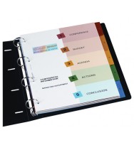 Dividers avery a4 l7411-12 pp readyindex 1-12