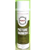 Spray nuart picture varnish satin 400g tin
