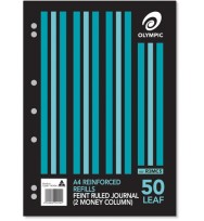 Binder refill olympic a4 reinf 3mc 7hole pk50