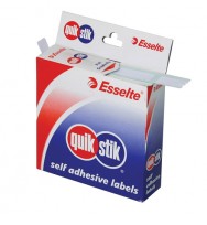 Label quik stik disp 13x35 white