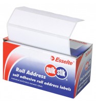 Label quik stik disp 70x36 roll address