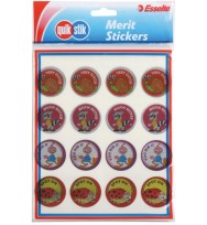Label quik stik f/p merit stickers gloss recognition 30mm