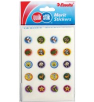 Label quik stik f/p 13mm gloss characters  pk 10