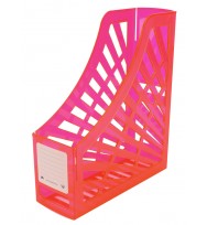 Magazine holder italplast neon red
