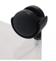 Castors ITALPLAST Suit Mobile File Box -Black