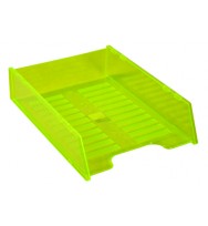 Document Tray ITALPLAST Multi Fit -Neon Yellow