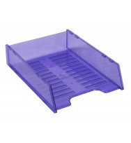 Document Tray ITALPLAST Multi Fit Translucent -Purple