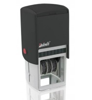 Stamp deskmate self inking date red