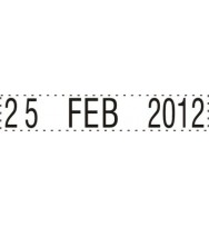 Stamp deskmate rubber date 12 year band 5mm