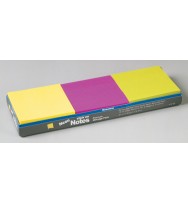 Stick On Notes Beautone 76x76 Assorted Neon pk12