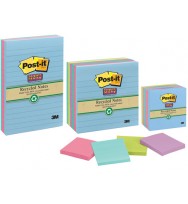 Post- it notes super sticky 654-5sst 73x73 asst col pk5