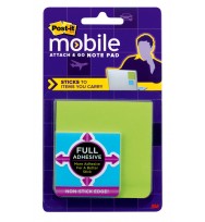 Post it note mobile pm-fan1 full adhesive 3's 1x50.8mm 2x76mm