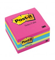 Post- it memo cube 2027 73x73 vibrant cols