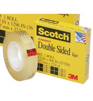 Tape double sided scotch 665 12.7mmx22.8m boxed