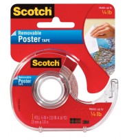 Tape poster scotch 109 19mmx3.8m remov on disp