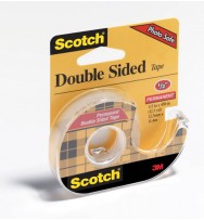 Tape double sided scotch 137p 12.3mmx11.4m on disp bx 12