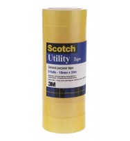 Tape scotch utility #610 18x33 bulk