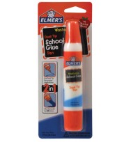 Glue elmers school glue dual tip blister card