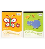 Construction paper pad h/d 9x12 48sht