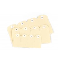 Avery #4 shipping tag 108x54 buff 1000