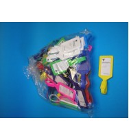 Luggage label kevron plastic