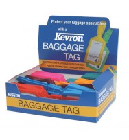 Luggage label kevron plastic bx 30