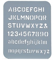 Stencil radiant 40mm