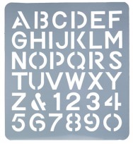 Stencil radiant 75mm