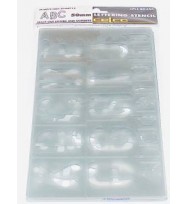 Stencil celco c50 lettering 50mm