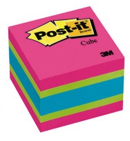 Post- it mini cube 2051-mc 48x48 asst bright