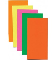 Sign blank card fluoro med pk100