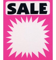 Sign sale splash fluoro 120x180 pk100