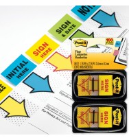 Post- it flags 684-asti signature set asst