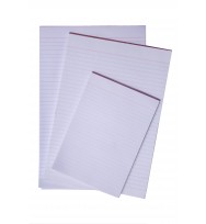 Office pads quill a4 bond ruled d/sided 100lf pk 10
