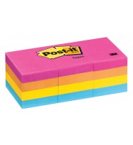 Post- it notes 653an 34.9x47.6 asst neon pk 12