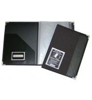 Display book colby a4 wm243a f/safe black fixed 40p