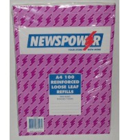 Binder refill newspower a4 reinf 100's