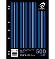 Refill a4 500's reinforced olympic