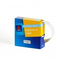 Label avery disp 10x24 white mr1024w