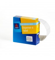 Label avery disp 19x24 white dmr1924w