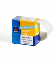 Label avery disp 35x49 white dmr3549w