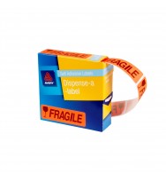 Label avery disp 19x64 fragile dmr1964fr